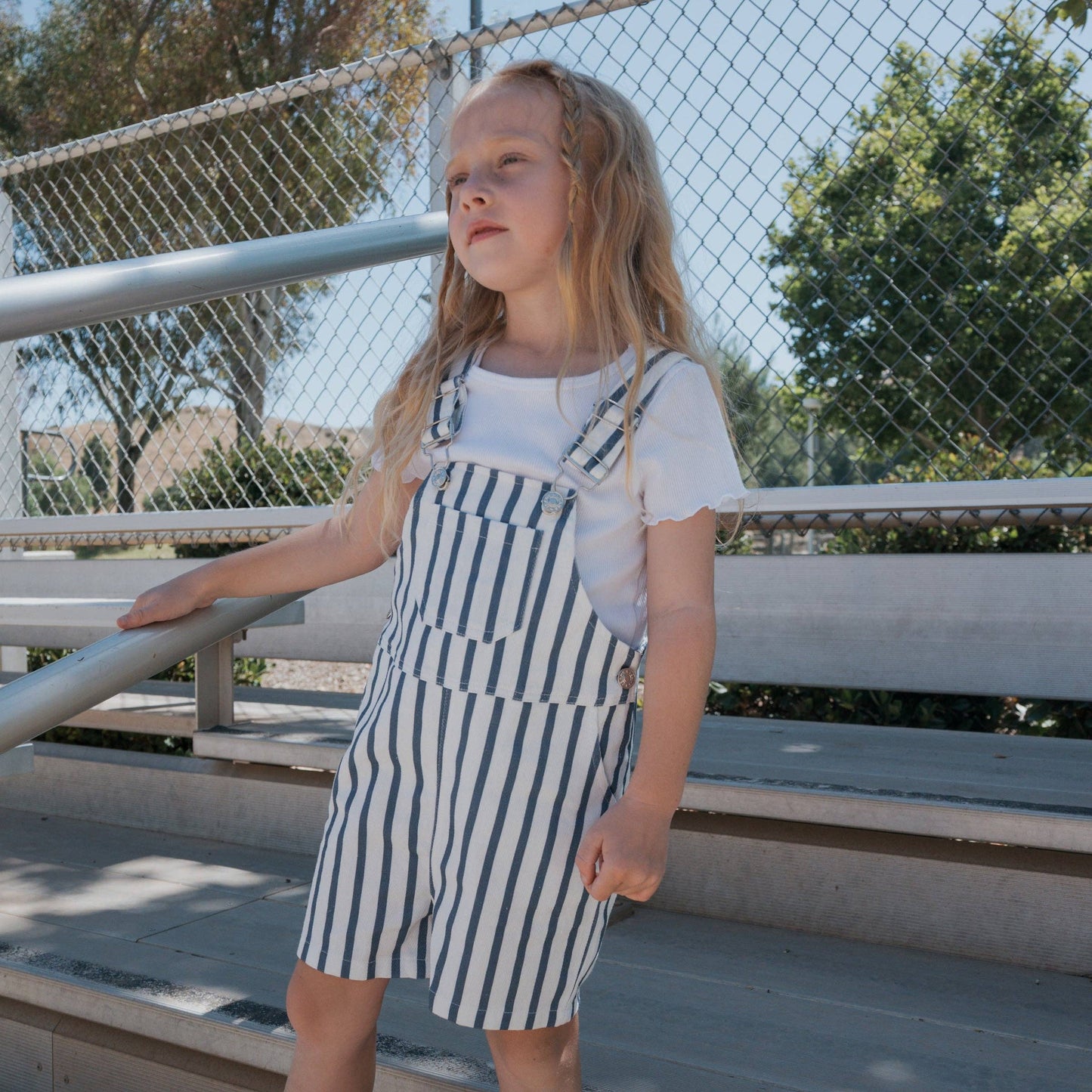 Dockside Stripe Overalls