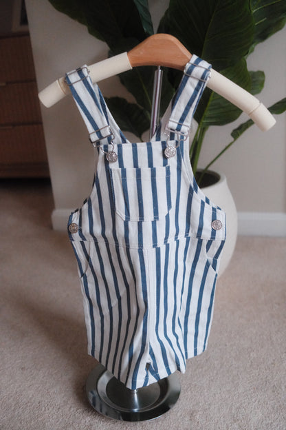 Dockside Stripe Overalls