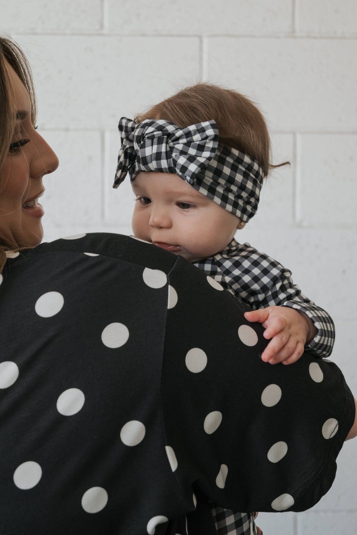 The Newport Gingham Bow Headwrap