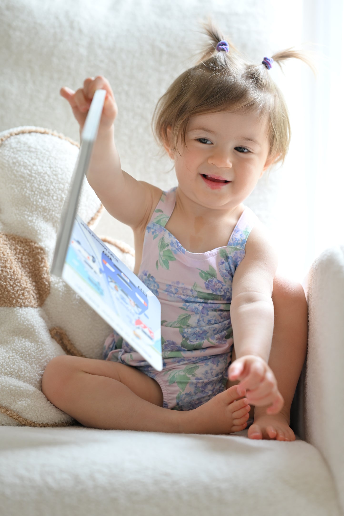 Harbor Hydrangea Sunsuit