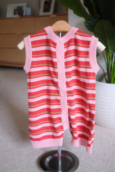 Sunset Stripe Jumpsuit