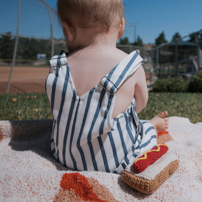 Dockside Stripe Overalls