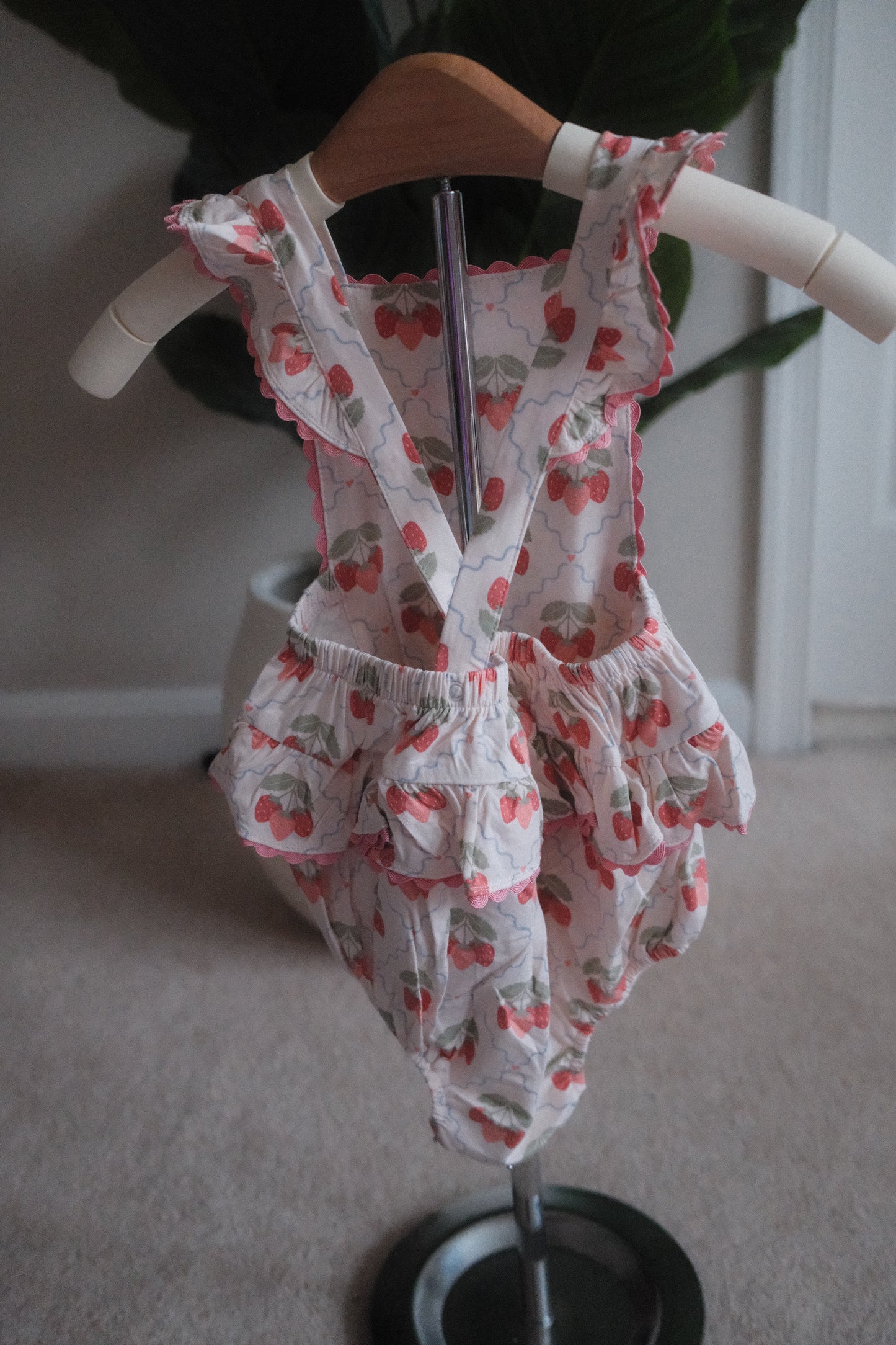 Strawberries in Positano Sunsuit
