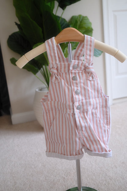 Pink Lemonade Overalls *Pre-Loved Piece