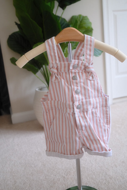 Pink Lemonade Overalls *Pre-Loved Piece