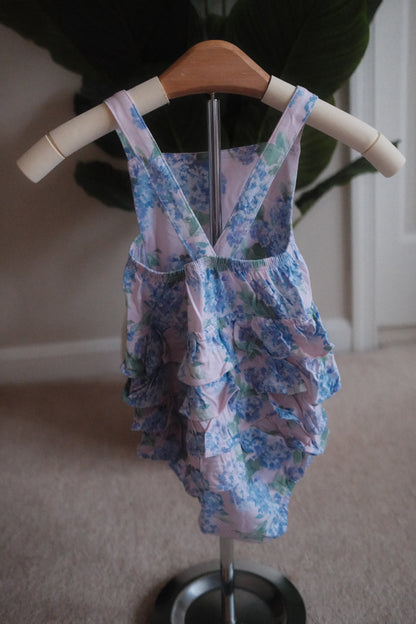 Harbor Hydrangea Sunsuit