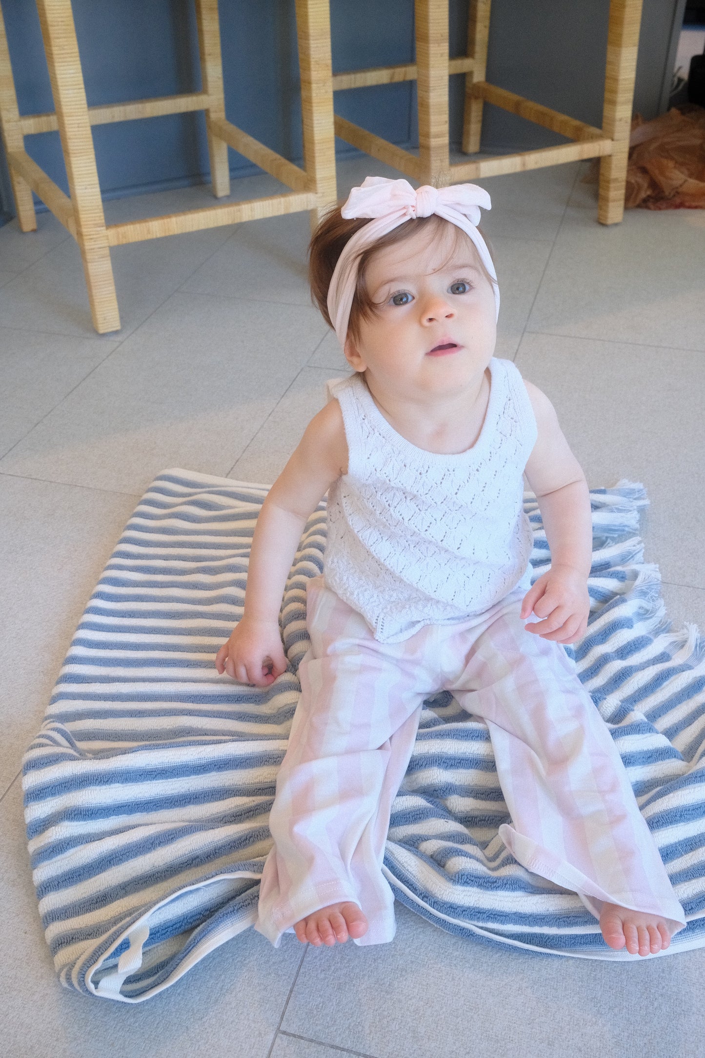Beach Lines Lounge Pants | Pink Sands