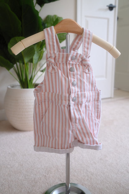 Pink Lemonade Overalls *Pre-Loved Piece