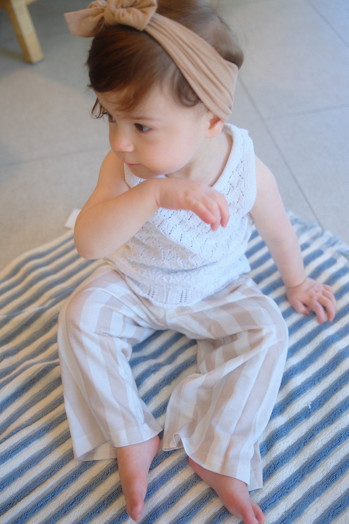 Beach Lines Lounge Pants | Sunkissed-Tan