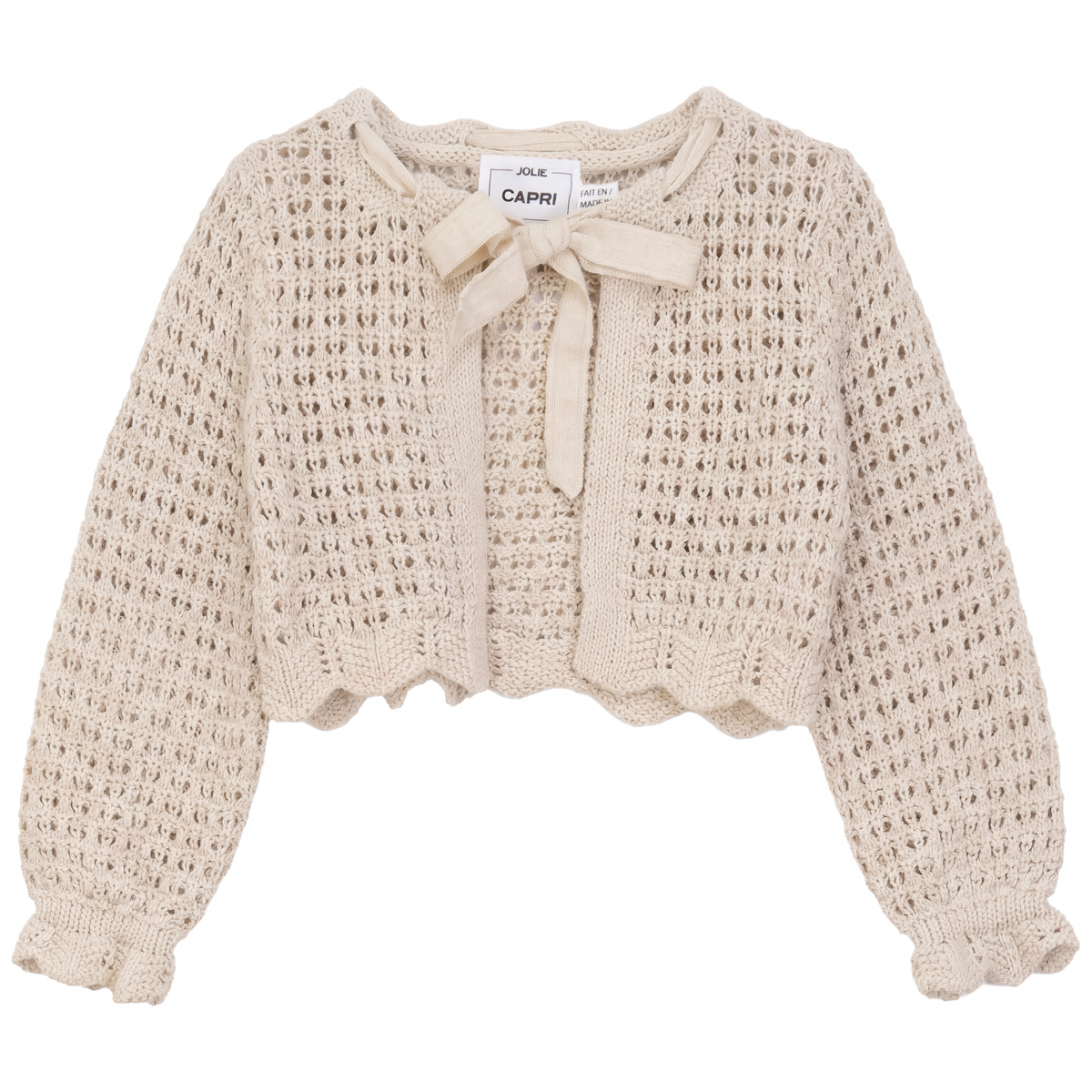 The Seaside Bow Cardigan