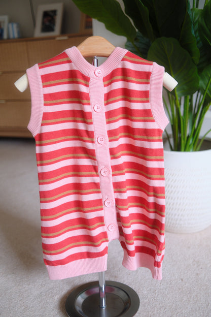 Sunset Stripe Jumpsuit