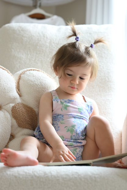 Harbor Hydrangea Sunsuit