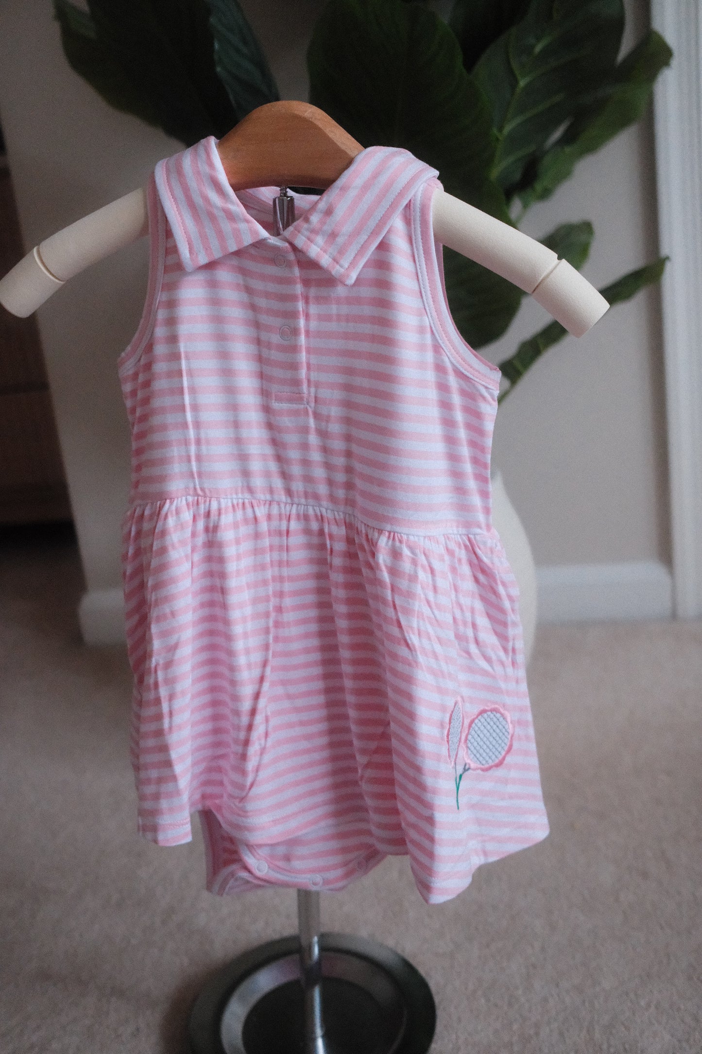Pink Court Dress
