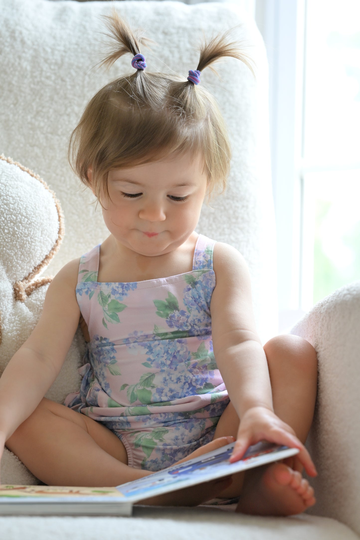 Harbor Hydrangea Sunsuit