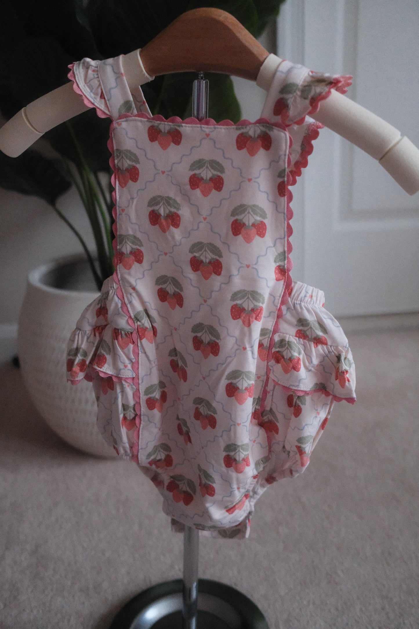 Strawberries in Positano Sunsuit