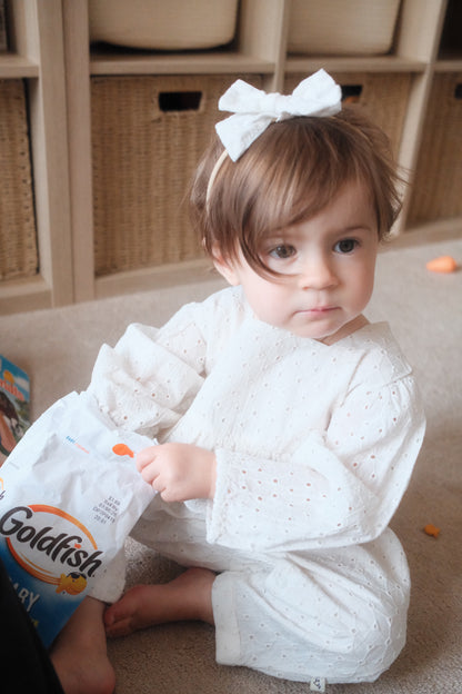 Sunday Shores Romper & Headband