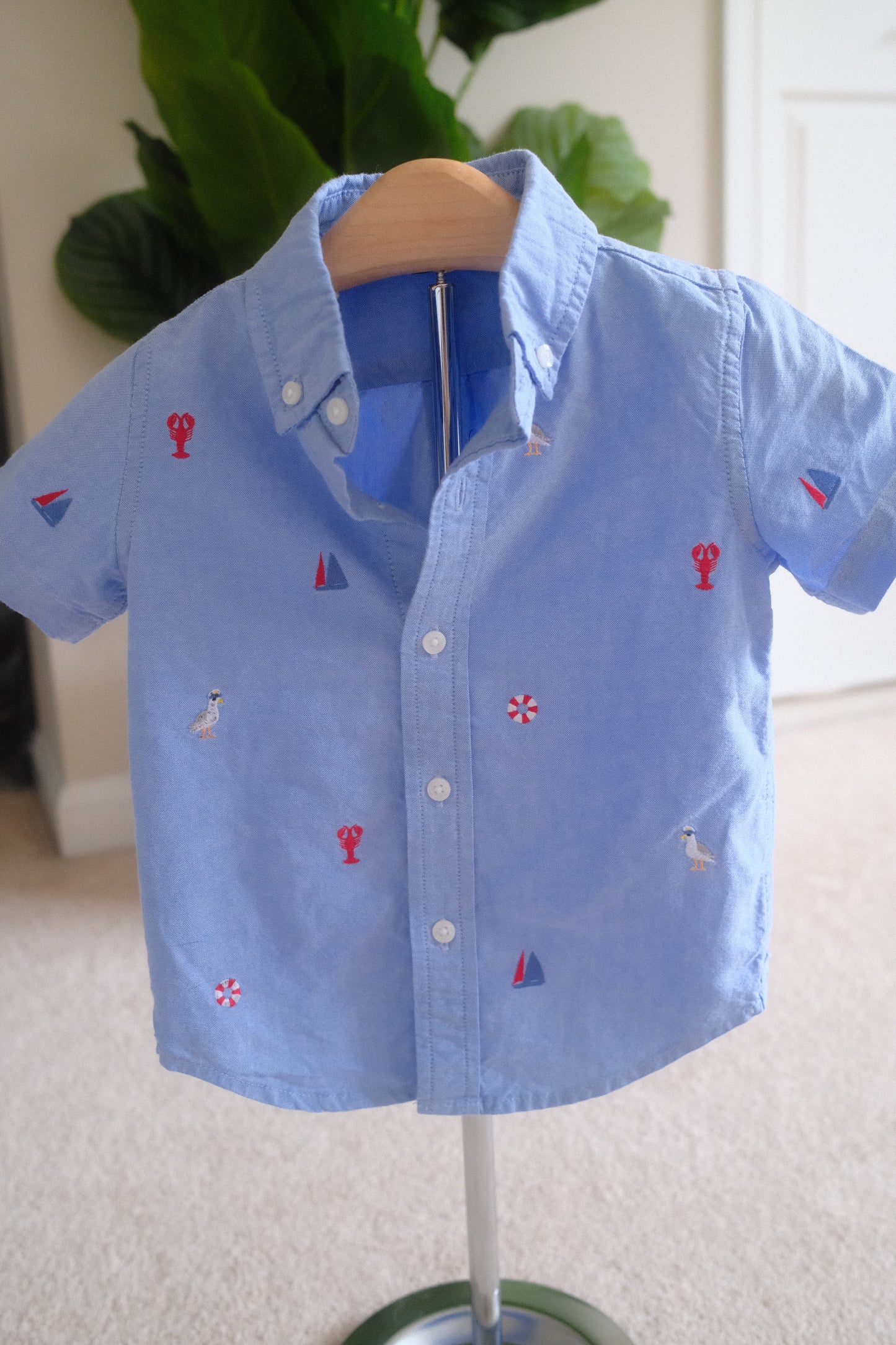 Lobster Bay Button Down *Pre-Loved Piece