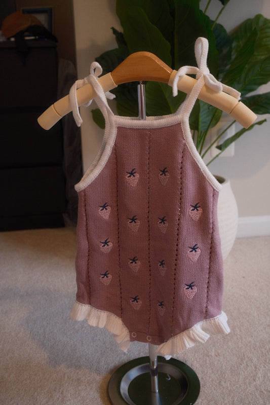 Strawberry Sands Romper