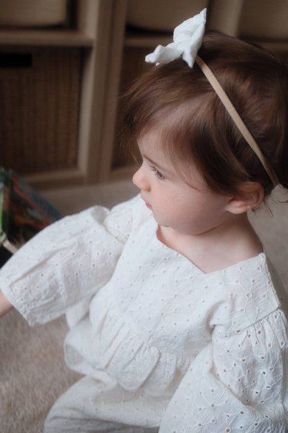 Sunday Shores Romper & Headband