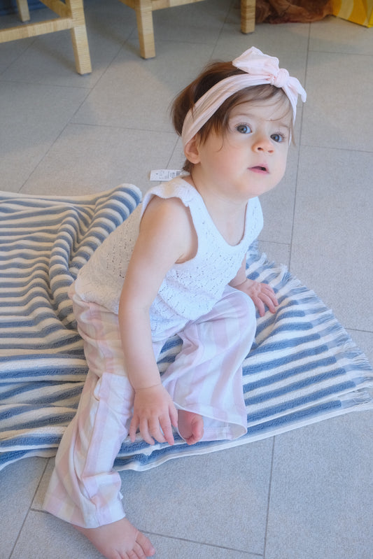 Beach Lines Lounge Pants | Pink Sands