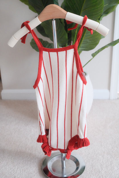 Nantucket Knit Romper