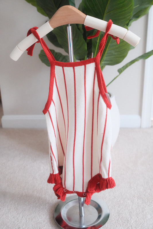 Nantucket Knit Romper