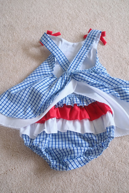 Sail Away Bloomer Set *Pre-Loved Piece