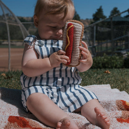 Dockside Stripe Overalls