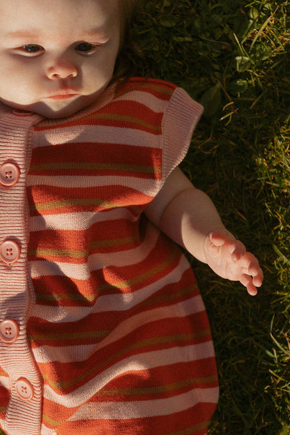 Sunset Stripe Jumpsuit