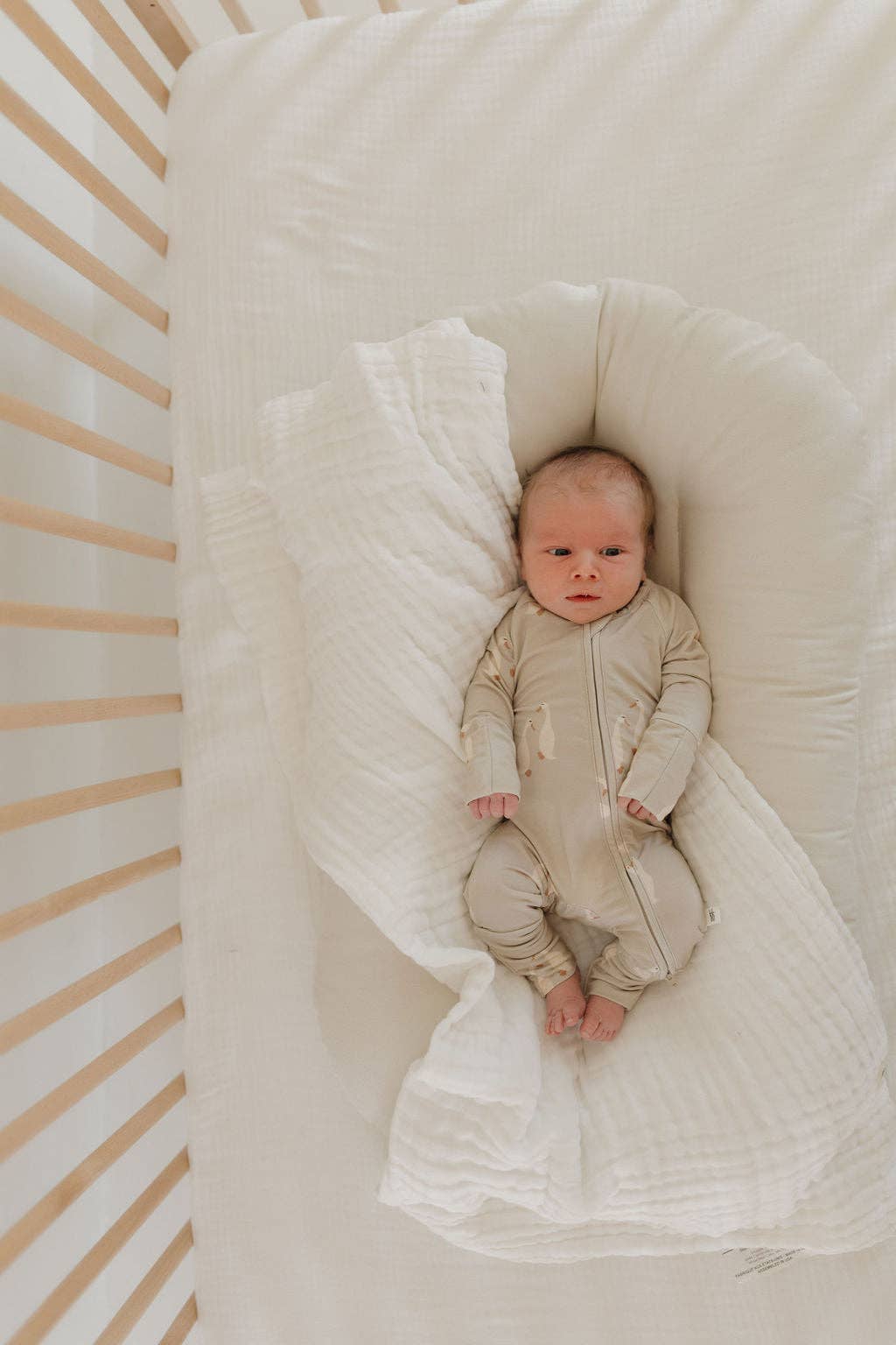 Seaside Goose Bamboo Zip Pajamas