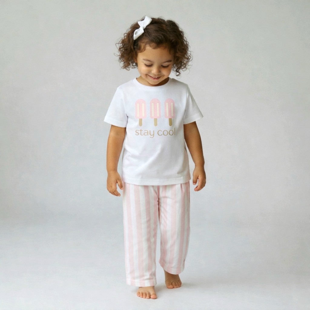 Beach Lines Lounge Pants | Pink Sands