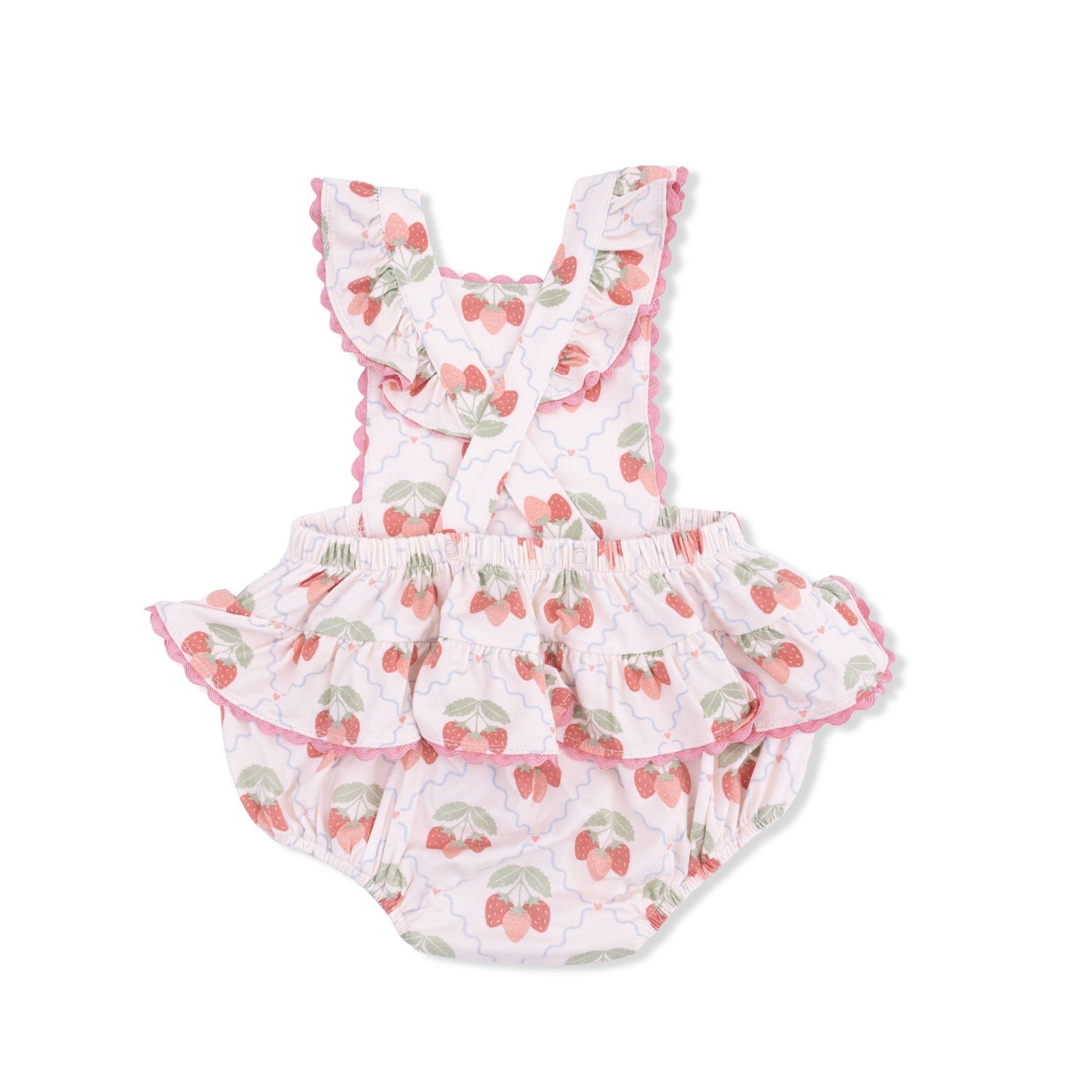 Strawberries in Positano Sunsuit