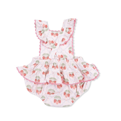 Strawberries in Positano Sunsuit