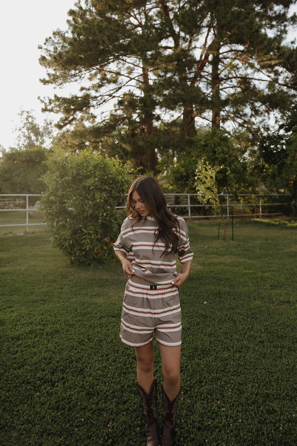 Sandbar Stripe Set - Women
