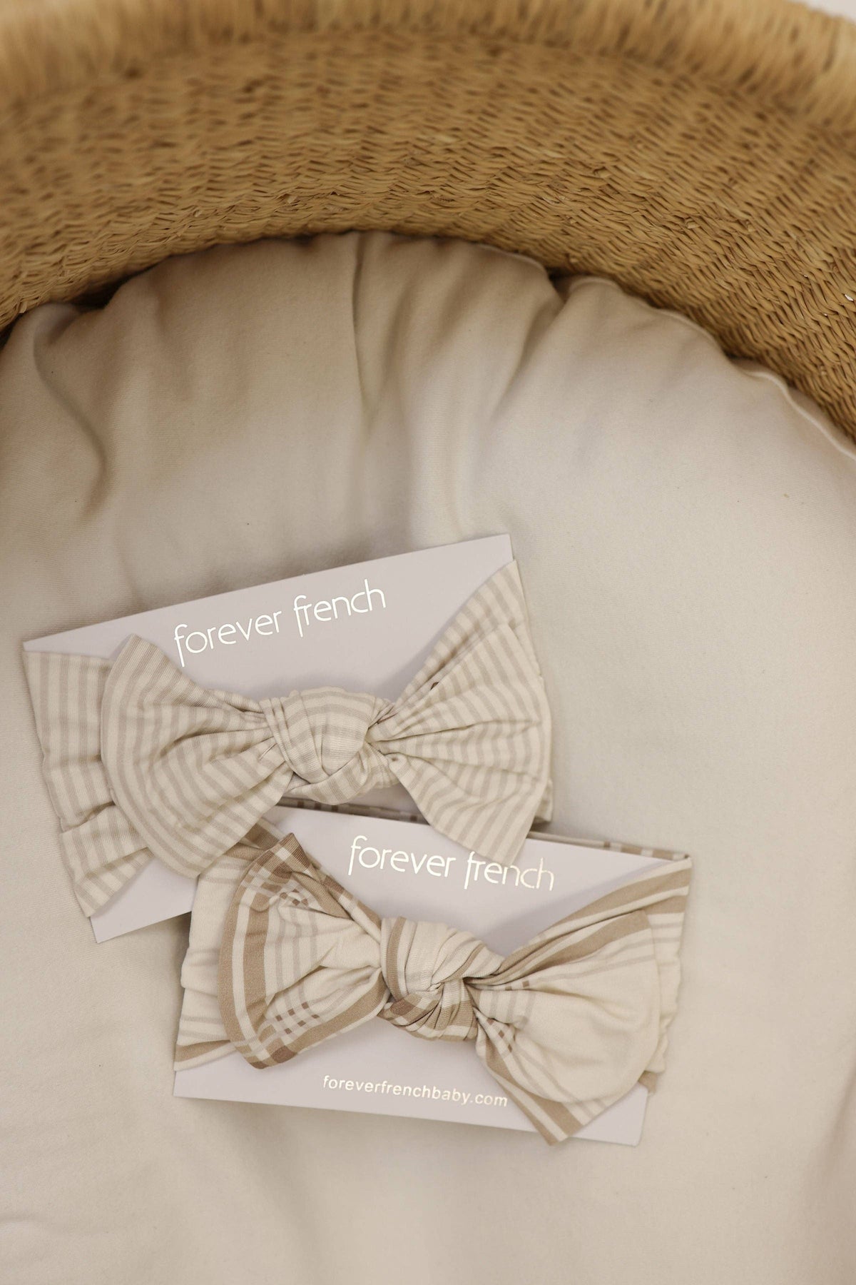 The Sandbar Plaid Bow Headwrap