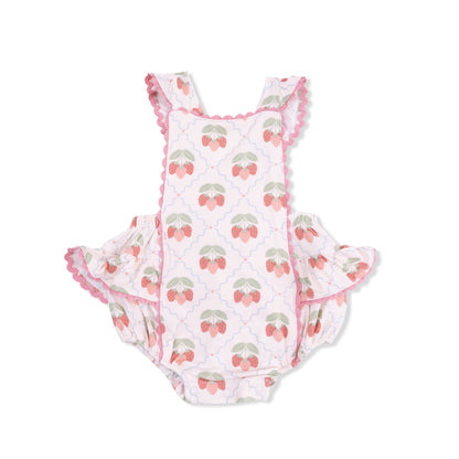 Strawberries in Positano Sunsuit